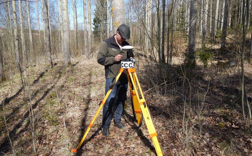 Seminar about centimeter positioning with GPS in forest