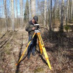Seminar about centimeter positioning with GPS in forest